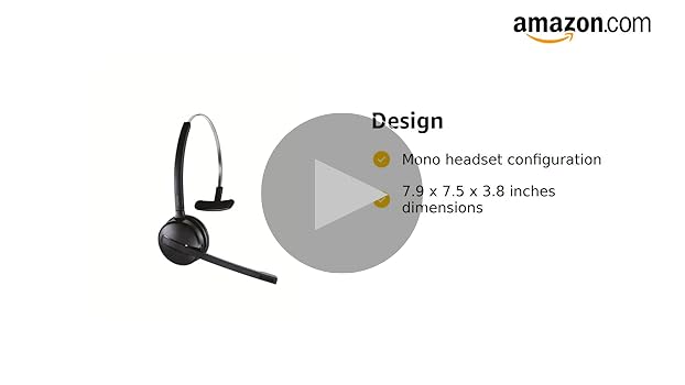 Jabra PRO 9450 ワイヤレスヘッドセット Amazon.com: Jabra PRO 9450 Mono Midi-Boom - Professional